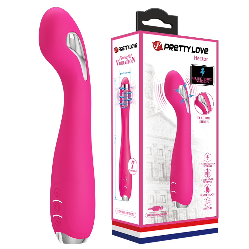 Вібратор - Pretty Love Hector Vibrator Pink (App)