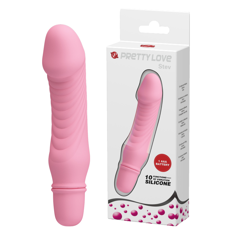 Вібратор - Pretty Love Stev Vibrator Light Pink