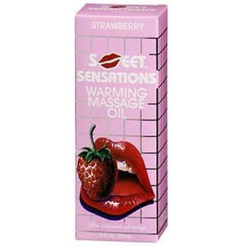 Масажна олія Warm Massage Oil Strawberry, 236 мл