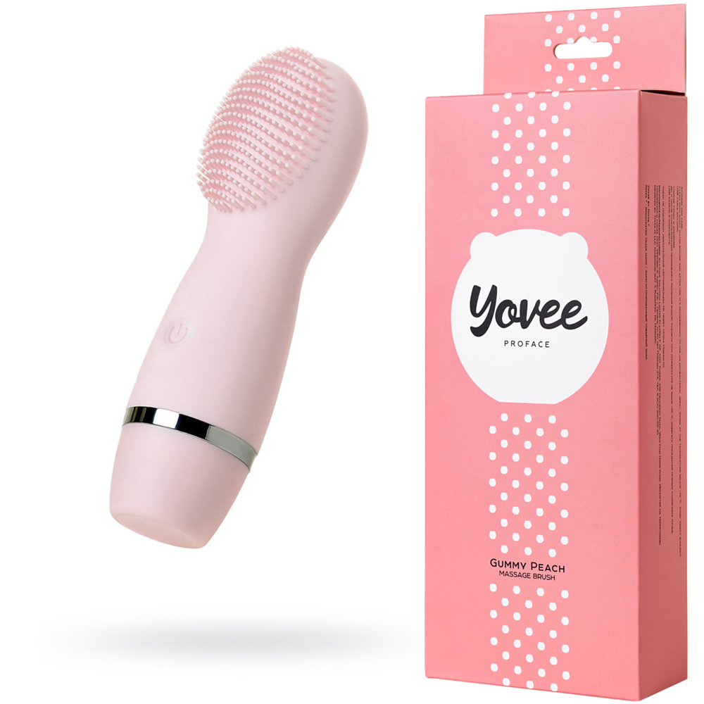 Yovee Gummy Peach - Масажер для обличчя, 15,9 см (рожевий)